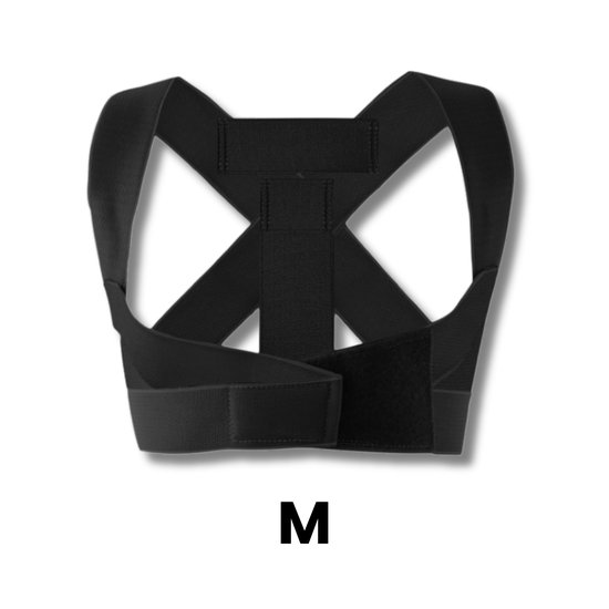 475-M : Adjustable Posture Corrector – Size M (Black)