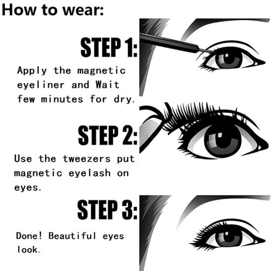 343 : SZTUCZNE RZĘSY MAGNETYCZNE/ MAGNETIC LASHES