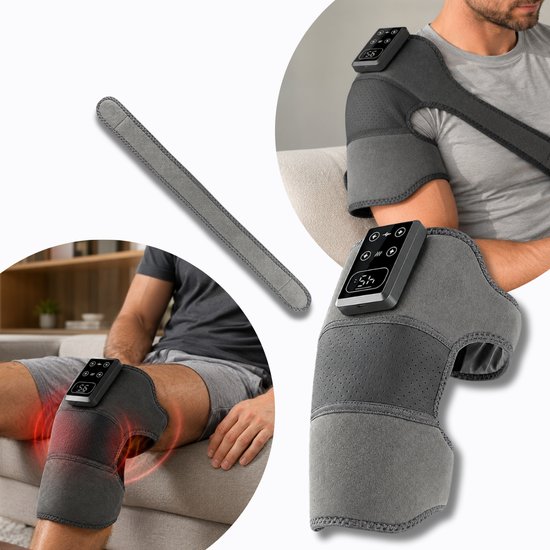 7072 : Cordless Heated Massager for Pain Relief