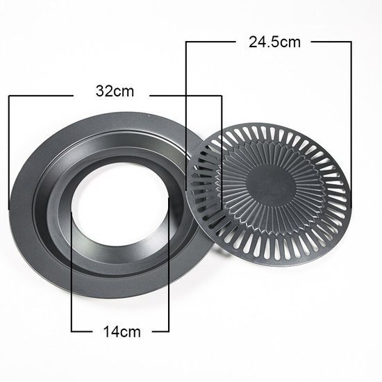 062 : PATELNIA GRILLOWA/ NON-STICK GRILL PAN