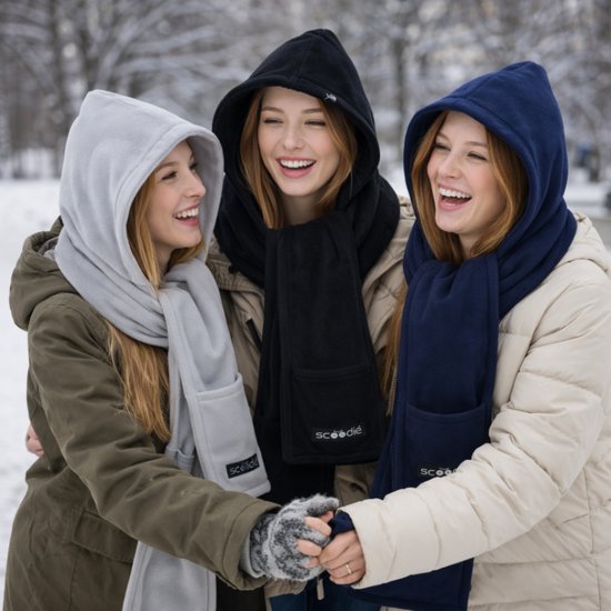 7031-1 : Scoodie -kolor szary/rozmiar R/ Scoodie light gray/ size R