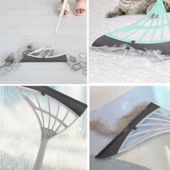 388 : MAGICZNA MIOTŁA GUMOWA Z ŚCIĄGACZKĄ/MAGICBROOM