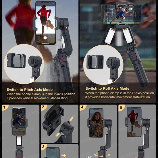 6034 : GIMBAL DO TELEFONU/ PHONE GIMBAL