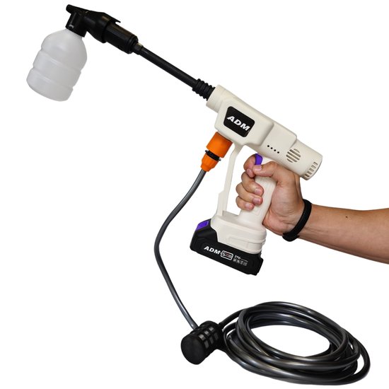 528 : ADM Wireless Mini Power Washer + 2 batteries