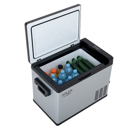 AD 8081 : LODÓWKA KOMPRESOROWA 40L AD 8081 ADLER/ PORTABLE REFRIGERATOR 40 L WITH COMPRESSOR