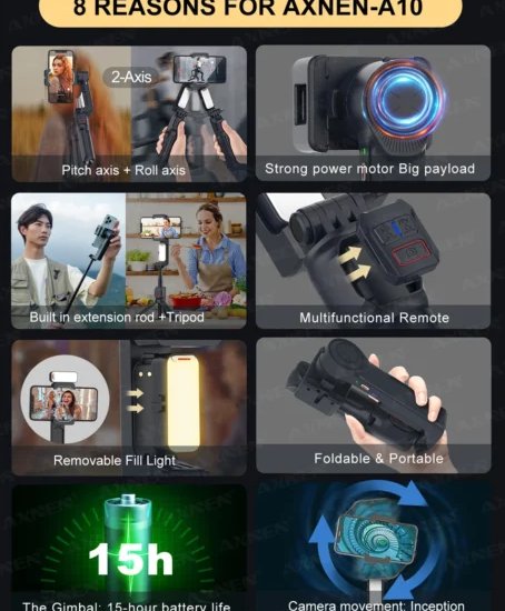 6034 : GIMBAL DO TELEFONU/ PHONE GIMBAL