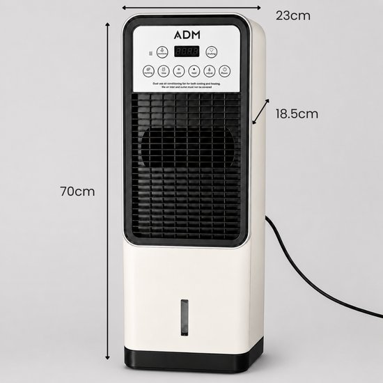 546 : 2-in-1 ADM Portable Cooler & Heater