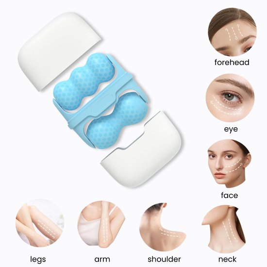 7087 : Ice massage Face roller