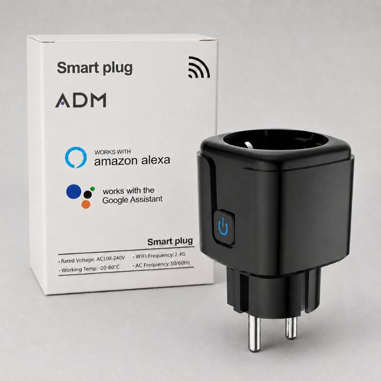 7098 : ADM Smart WiFi Socket with Energy Monitoring