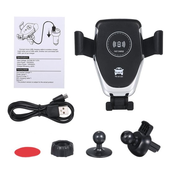 320 : UCHWYT SAMOCHODOWY Z  ŁADOWARKĄI/ CAR HOLDER