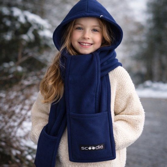 7030-2 : Scoodie -kolor granatowy/rozmiar L/ Scoodie Night Navy/size L