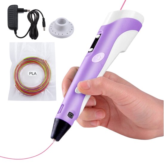 Długopis drukarka 3D - FIOLETOWY - MAŁY /3D PRINTER PEN VIOLET SMALL