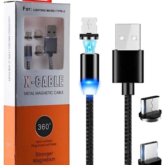 KABEL- ŁADOWARKA/MAGNETIC CABLE, MICRO USB