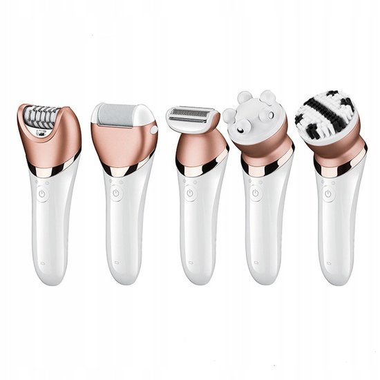 018 : DEPILATOR 5W 1/ 5-IN-1 ELECTRIC EPILATOR FOR BIKIN
