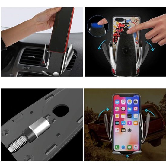 7062 : Uchwyt na telefon z ładowaniem bezprzewodowym