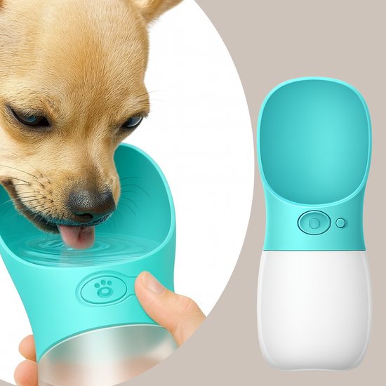 016-2 : Butelka/Poidło dla psa kolor niebieski