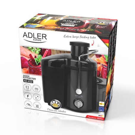 AD 4132 : SOKOWIRÓWKA AD 4132 ADLER 800W/ JUICER - 800W TITANIUM BLADES