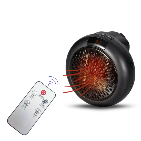 137 : GRZEJNIK ELEKTRYCZNY MINI-CZARNY / MINI ELECTRIC HEATER BLACK