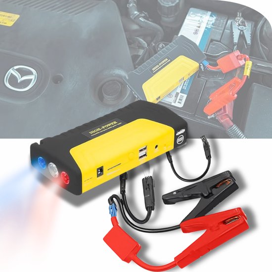 High-Power Car Jump Starter and Power Bank