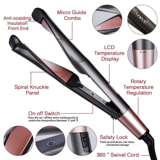 314 : PROSTOWNICA DO WŁOSÓW/HAIR STRAIGHTENER