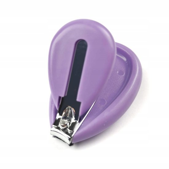 223-1 : ZESTAW DO PAZNOKCI kolor fioletowy/BABY NAIL KIT BABY SCISSORS purple
