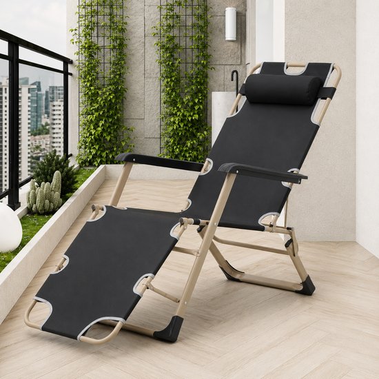 7081 : ADM Adjustable Reclining Outdoor Lounge Chair