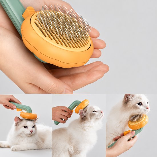 3010 : Self-Cleaning Pet Grooming Brush