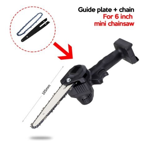 Zestaw prowadnica +2x łańcuchy do piły 6"/BAR + 2 CHAINS SET UNIVERSAL 6" ELECTRIC SAW