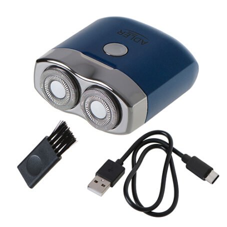 AD 2937 : Golarka podróżna 2 głowicowa z USB