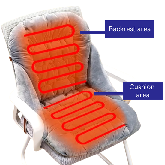 6002 : GRZANA PODUSZKA- KRZESŁO BIUROWE/ HEATED PILLOW - OFFICE CHAIR