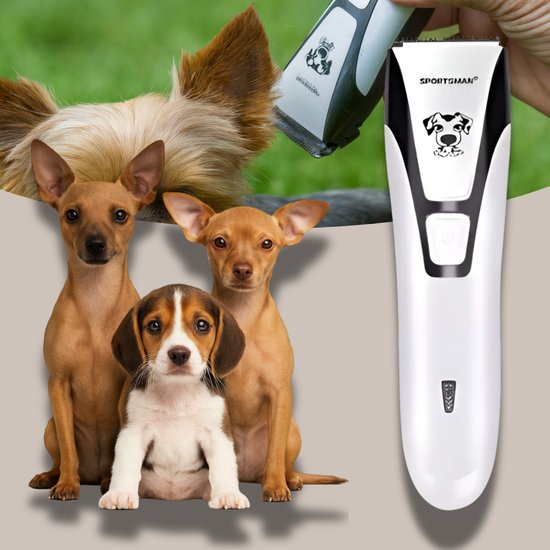 ZESTAW DO STRZYŻENIA SIERŚCI ZWIERZĄT / ANIMAL HAIR CLIPPER SHAVER SET DOGS CATS