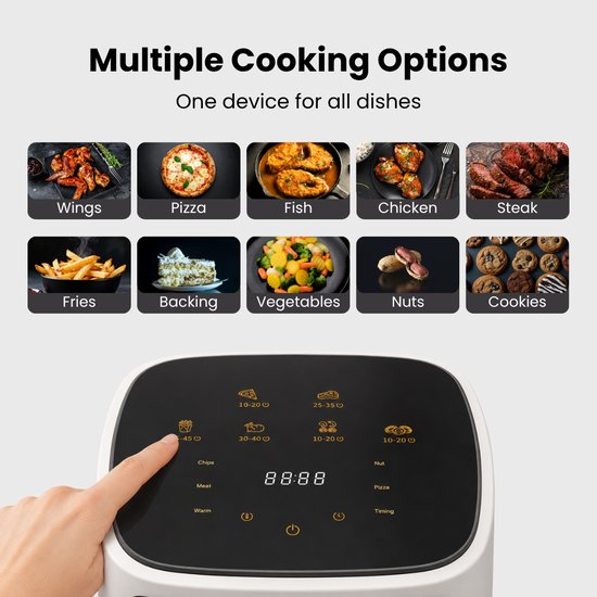7090 : ADM Air Fryer Oven - 1400W