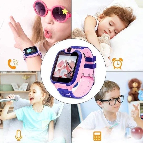 2104 : ZEGAREK DLA DZIECI/ SMARTWATCH FOR KIDS kolor fioletowy
