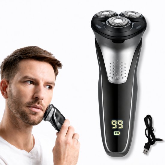 ADM Cordless Electric Rotary Shaver