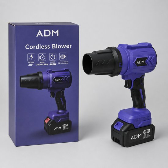 7101 : ADM Cordless Powerful Blower 400W