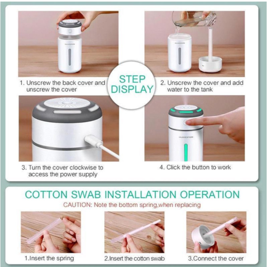 141-2 : NAWILŻACZ POWIETRZA kolor niebieski/ HUMIDIFIER AIR BLUE