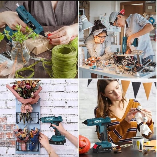 7006 : Akumulatorowy pistolet do kleju na gorąco/ Hot glue gan