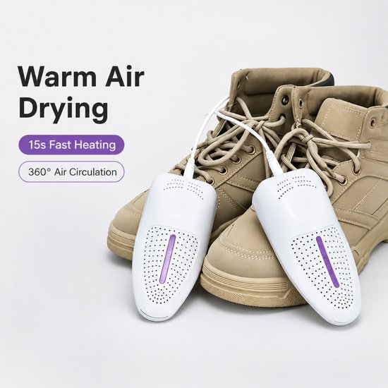 7117 : ADM Portable Electric Shoe & Boots Dryer