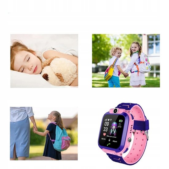2104 : ZEGAREK DLA DZIECI/ SMARTWATCH FOR KIDS kolor fioletowy