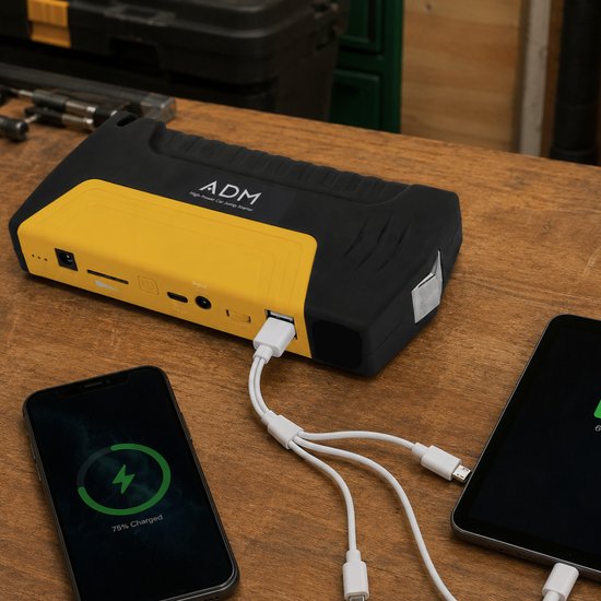 384-1 : ADM High-Power Car Jump Starter & Power bank