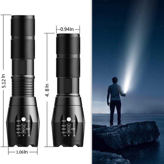 SUPER STRONG TACTICAL FLASHLIGHT