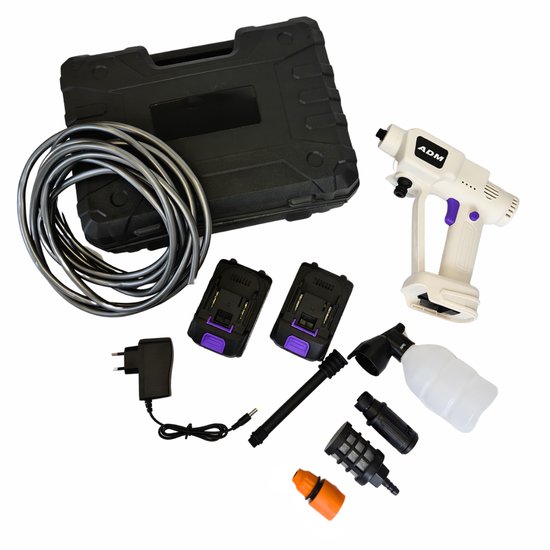 528 : ADM Wireless Mini Power Washer + 2 batteries