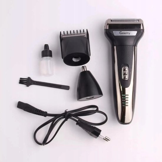 213 : TRIMMER BEARD NOSE HAIR SHAVER GM-598
