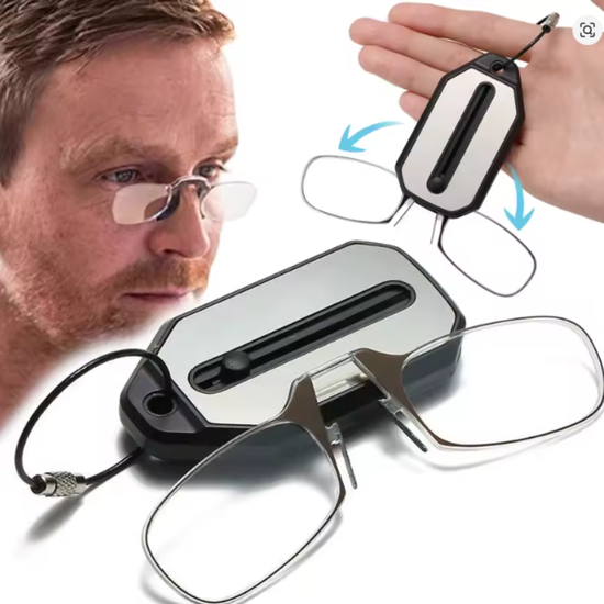 Składane okulary do czytania- dioptria +2,5