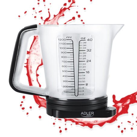 AD 3178 : WAGA KUCHENNA Z KUBKIEM AD 3178 ADLER/ KITCHEN SCALE WITH A MUG
