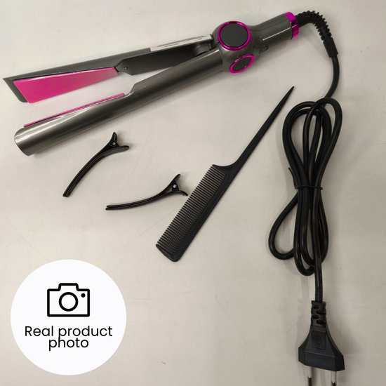 2286 : 2-in-1 Ceramic Hair Straightener & Curler