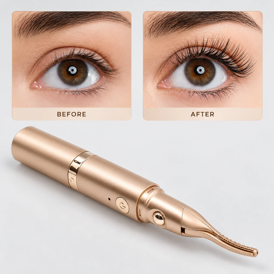 7150 : 2-in-1 Electric Eyelash Curler & Eyebrow Trimmer