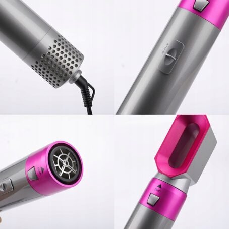 387 : SUSZARKA LOKÓWKA 5W1/HAIR SET BRUSH CURLER DRYER