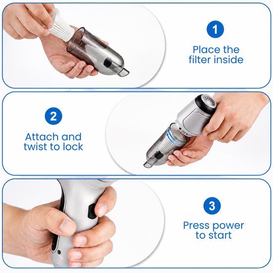 7068 : ADM Portable 4-in-1 Cordless Vacuum Cleaner & Air Blower
