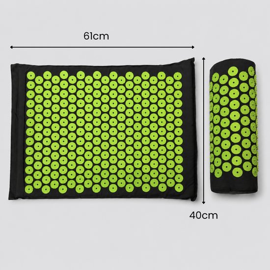 7097 : ADM Acupressure Mat and Pillow Set for Pain Relief